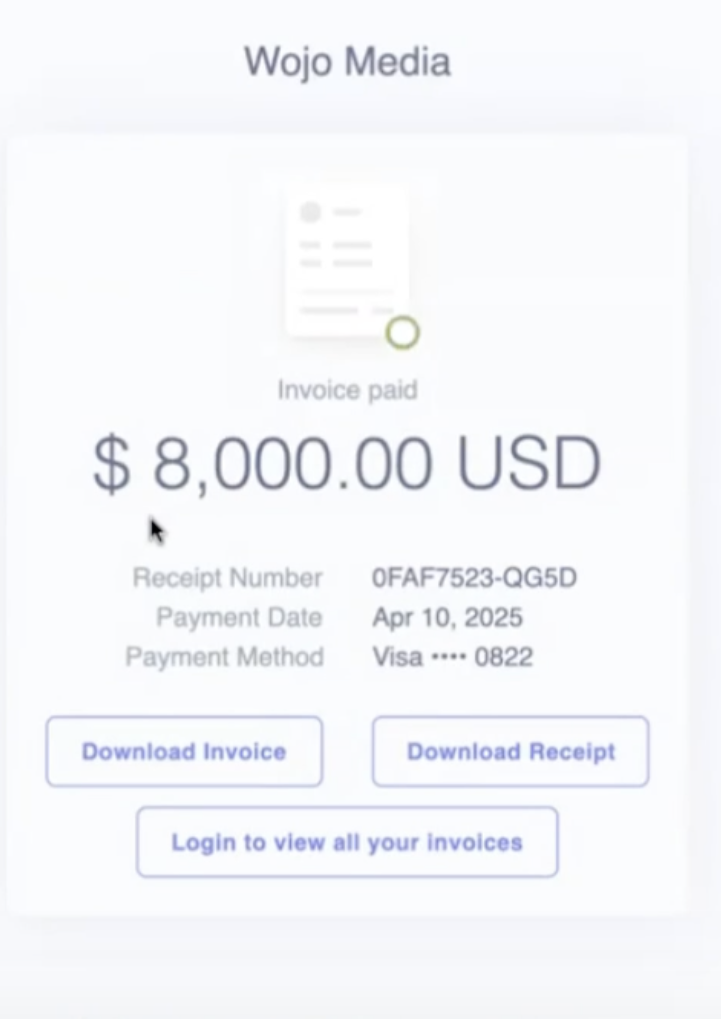 $8,000 deal paid — closed from a RevRing AI-booked appointment